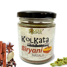 Load image into Gallery viewer, Rooted Peepul Kolkata Biryani Masala – Authentic Bengali Biryani Spice Blend (75g)