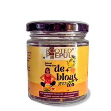 Load image into Gallery viewer, Debloat Herbal Green Tea | Coriander Fennel Cumin Ajwain Blend | Digestion & Gut Support | Detox Bloating Relief Tea