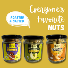 Load image into Gallery viewer, Dry Fruits Gift Box for Diwali - Roasted Almonds, Roasted Cashews, Pistachios