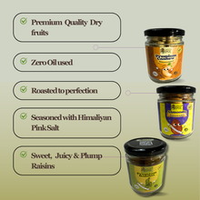 Load image into Gallery viewer, Dry Fruits Gift Box for Diwali - Roasted Almonds, Roasted Cashews, Raisins