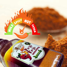 Load image into Gallery viewer, Rooted Peepul Peri Peri combo: Hot Peri Peri Seasoning (70g), Zesy Peri Peri Seasoning (70g)