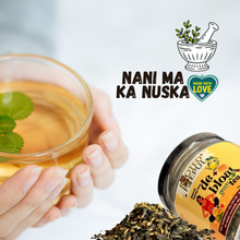 Load image into Gallery viewer, Debloat Herbal Green Tea | Coriander Fennel Cumin Ajwain Blend | Digestion & Gut Support | Detox Bloating Relief Tea