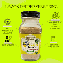 Load image into Gallery viewer, Natural Lemon Pepper Spice Blend – No MSG, No Preservatives