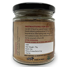 Load image into Gallery viewer, Smoked Tandoori Chai Masala | 75gms