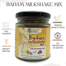Load image into Gallery viewer, Rooted Peepul Badam Milk Shake Mix | With pure kesar| 75g