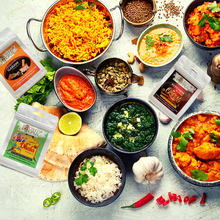 Load image into Gallery viewer, Single Use Tastemaker Combo : Kitchen Queen Masala, Dhaba Masala & Artisanal Garam Masala