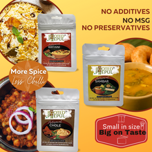 Load image into Gallery viewer, Single Use Combo : Biryani Masala, Chole Masala, Sambar Masala