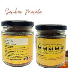 Load image into Gallery viewer, Chola Masala, Sambar Masala Combo (75gms x2)