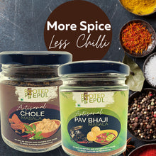 Load image into Gallery viewer, Chola Masala, Pav Bhaji Masala Combo (75gms x2)