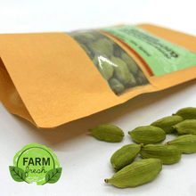 Load image into Gallery viewer, Spice Combo: Green Cardamom + Black Cardamom + Cloves + Black Pepper