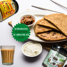 Load image into Gallery viewer, Chai Paratha Combo: Amritsari Bharwan Paratha Masala & Artisanal Chai Masala