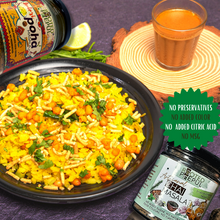 Load image into Gallery viewer, Chai Poha Combo: Indori Poha Masala & Artisanal Chai Masala