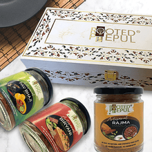 Load image into Gallery viewer, Gift Box - Biryani Masala, Rajma Masala, Pav Bhaji Masala