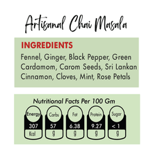 Load image into Gallery viewer, Tea Masala Combo: Smoked Tandoori Chai Masala, Artisanal Chai Masala & Immunity Chai Masala