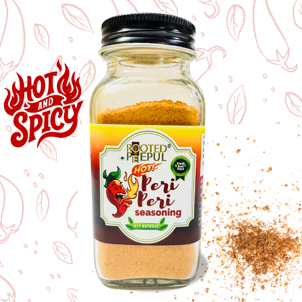 Rooted Peepul Hot Peri Peri Masala | Hot n Spicey