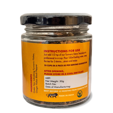 Load image into Gallery viewer, Turmeric Detox Green Tea | Lakadong Turmeric + Ginger + Black Pepper | Immunity &amp; Anti-Inflammatory | Loose Leaf
