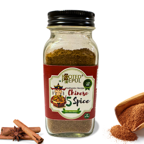 Chinese 5 spice masala bottle