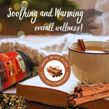 Load image into Gallery viewer, Cinnamon Ginger Green Tea | Detox &amp; Digestion Boost | Loose Leaf | 50g | Immunity &amp; Metabolism Support
