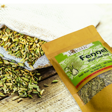 Load image into Gallery viewer, Premium Fennel Seeds (Saunf) – 100% Natural &amp; Aromatic | Rooted Peepul
