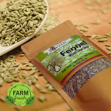 Load image into Gallery viewer, Premium Fennel Seeds (Saunf) – 100% Natural &amp; Aromatic | Rooted Peepul

