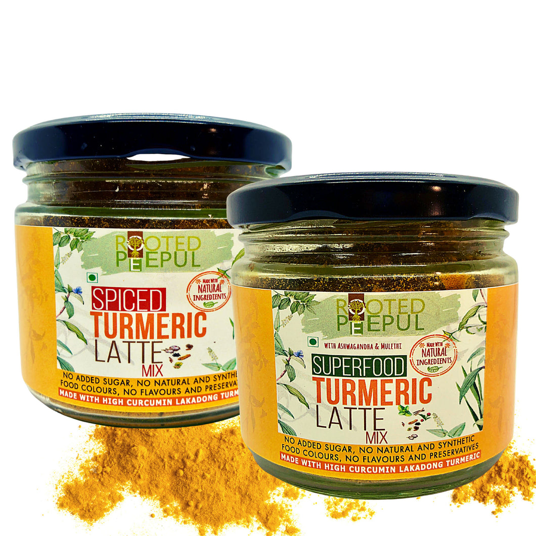 Spiced & Superfood Turmeric Latte Mix Combo