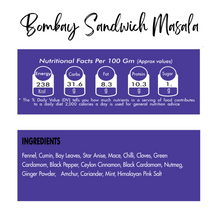 Load image into Gallery viewer, Complete Breakfast Combo- Indori Poha Masala + Bombay Sandwich Masala + Amritsari Bharwan Paratha Masala + Artisanal Chai Masala

